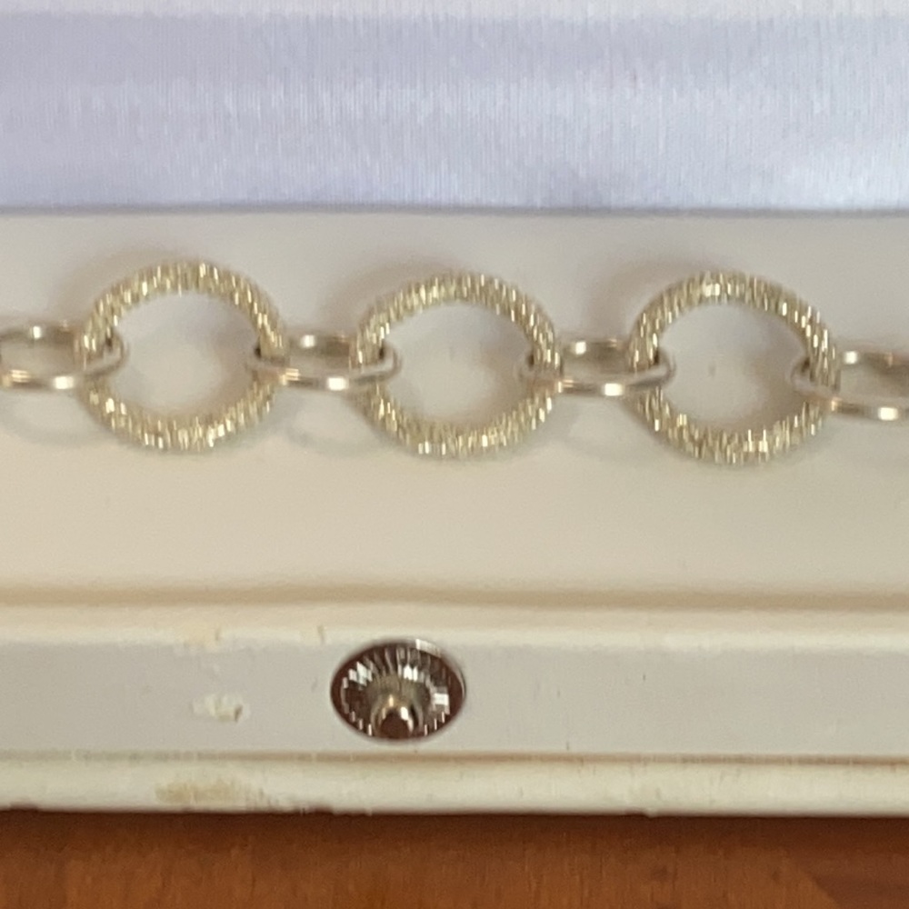 Solid Sterling silver bracelet - Picture 3 of 10